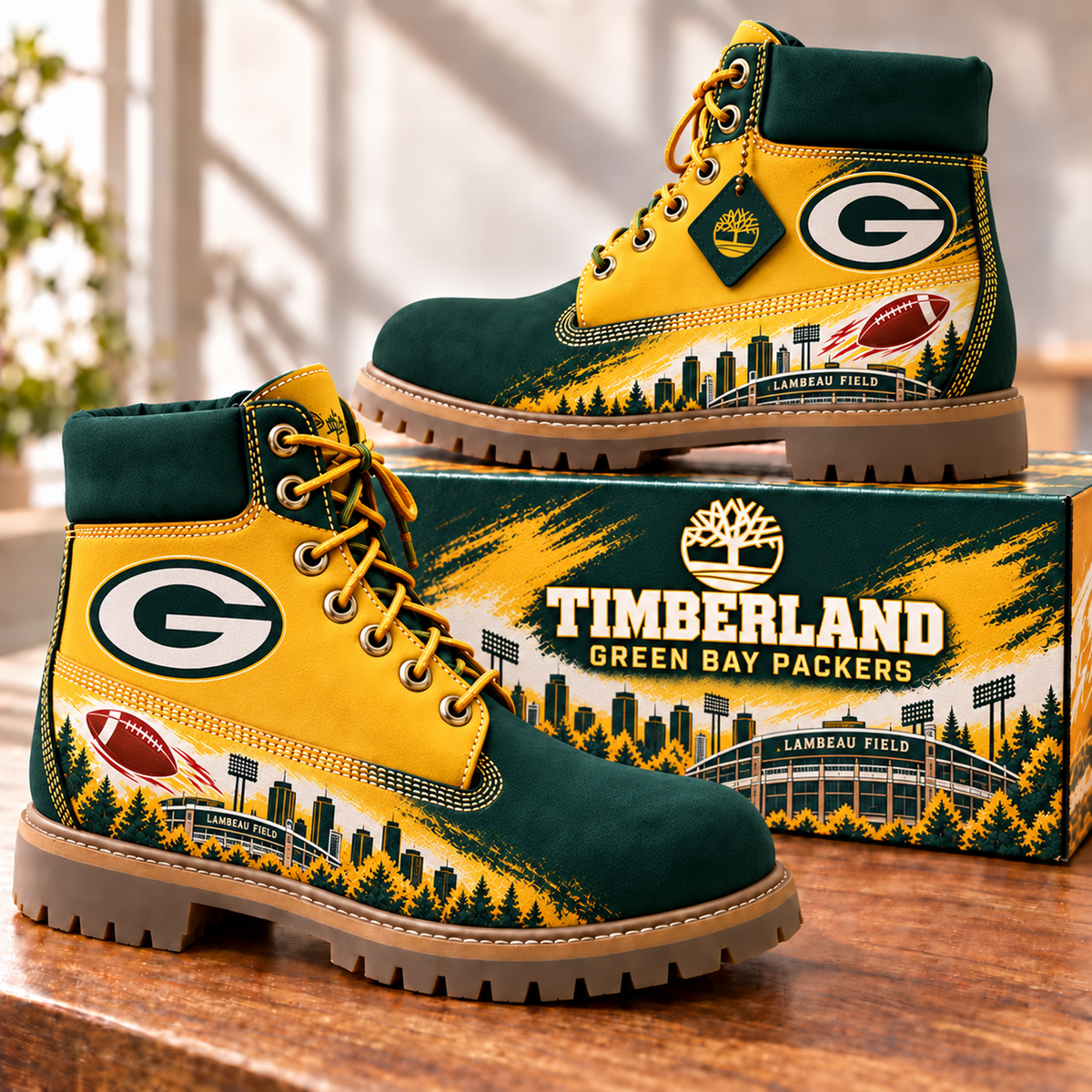 Premium NFL GB Skyline Collector Boots V2