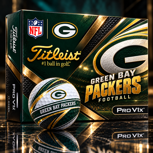 Premium NFL GB x Titleist Pro V1 Team Spirit Golf Balls Set V2