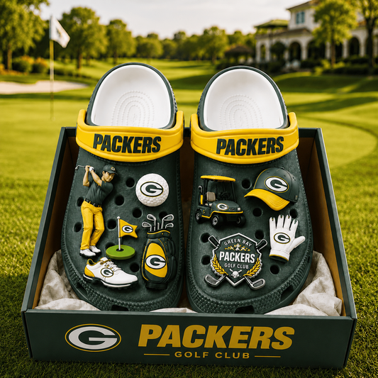Premium NFL GBP Golf Club Charm Clogs