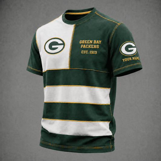 Premium NFL GBP Heritage Color-Block T-Shirt