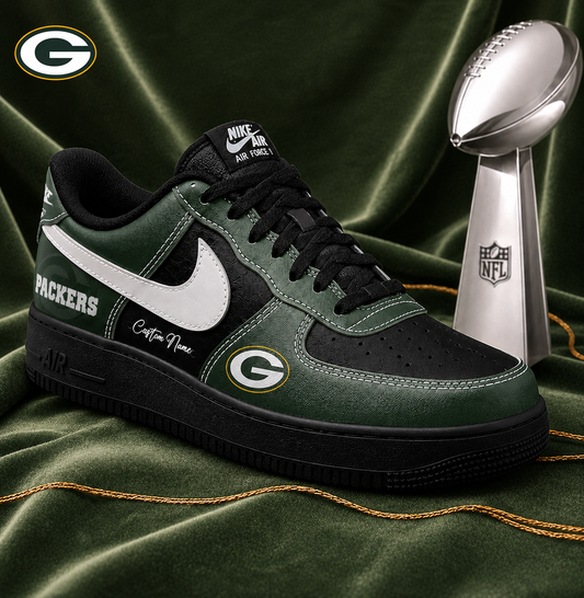 Premium NFL GBP Victory Legacy AF1 Sneakers