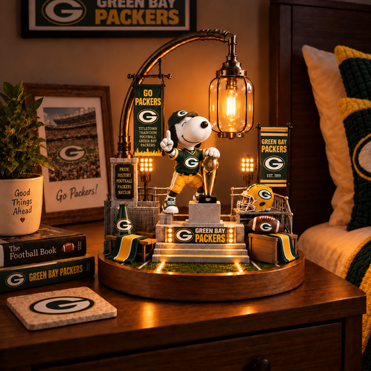 Premium NFL GBP x SNP Themed Bedside Lamp