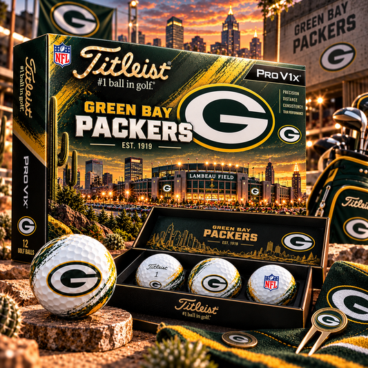 Premium NFL GBP x Titleist Pro V1 Herritage Golf Ball Set V4