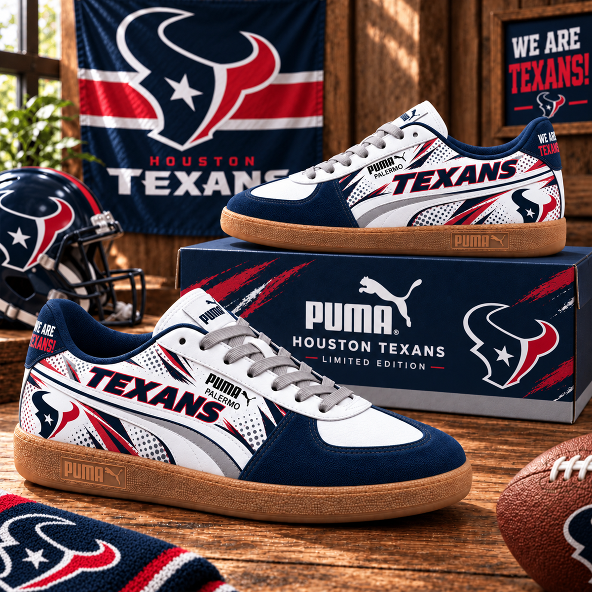 Premium NFL HOU Palermo Sneaker