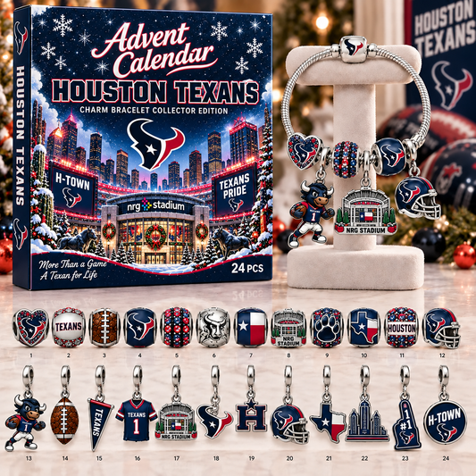 Premium NFL HT Advent Calendar Charm Bracelet Set V5