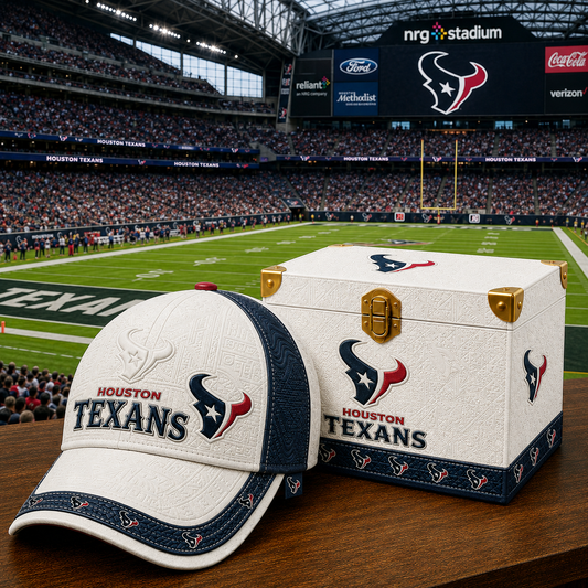 Premium NFL HT Embossed Leather Cap