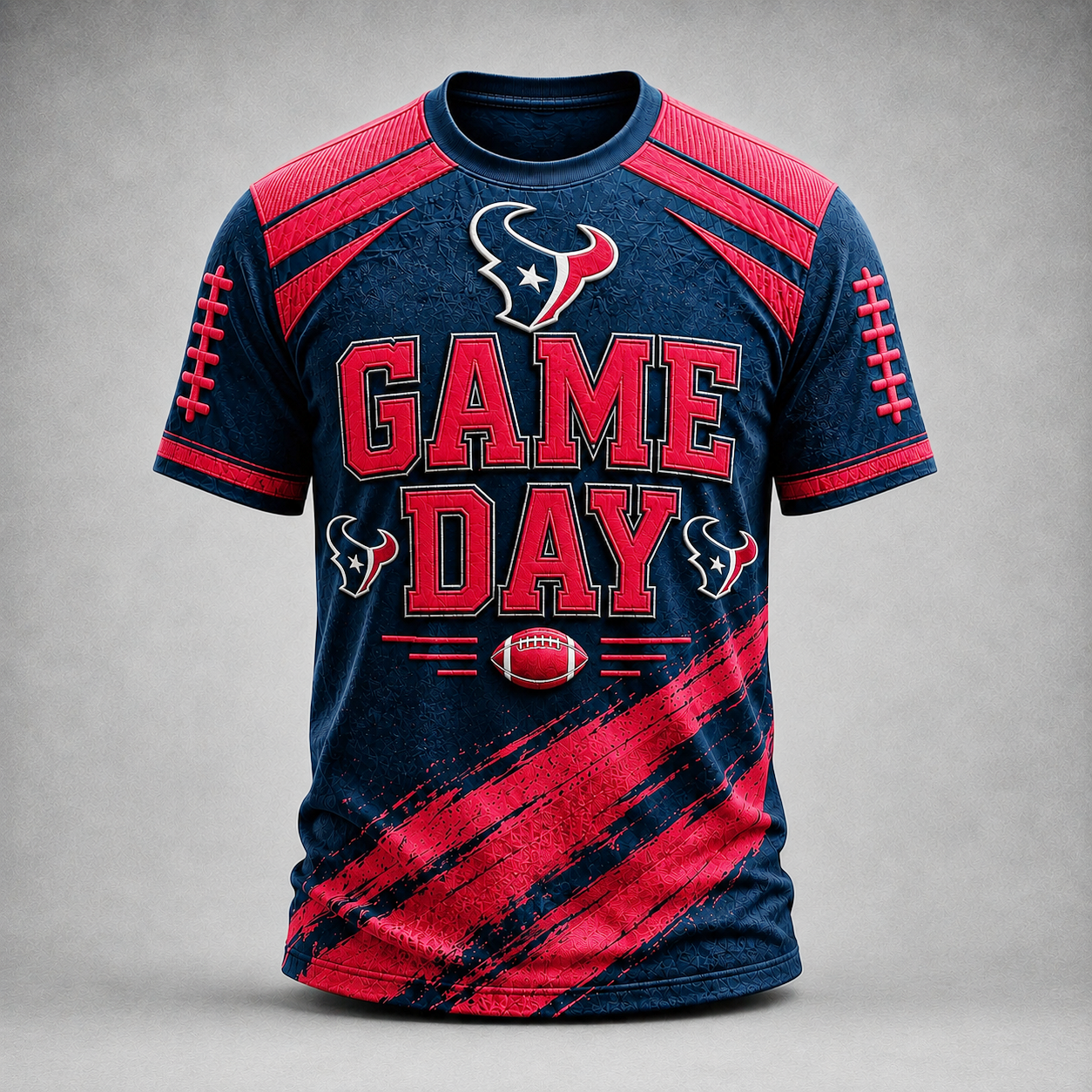 Premium NFL HT Game Day Paint Splatter Performance T-Shirt