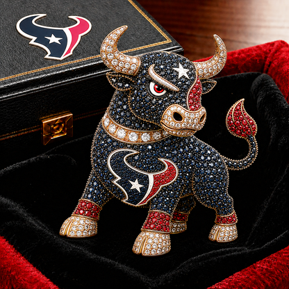Premium NFL HT Luxury Sculptural Brooch