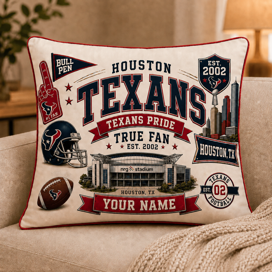 Premium NFL HT Vintage Pillow