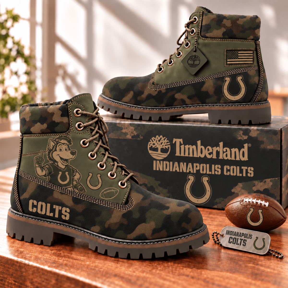 Premium NFL IC Camo Boots V3