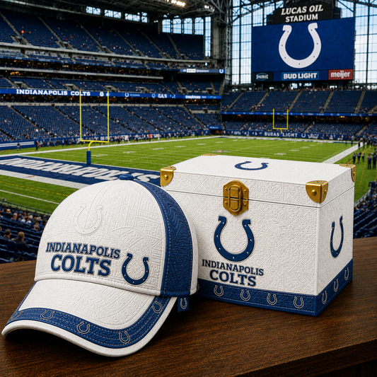 Premium NFL IC Embossed Leather Cap