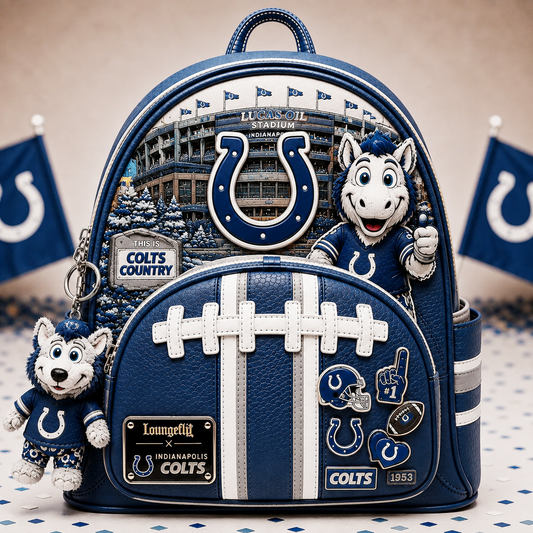 Premium NFL IC Mascot Football Fan Backpack