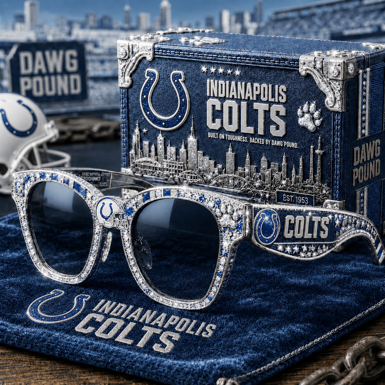 Premium NFL IC Royal Heritage Crystal