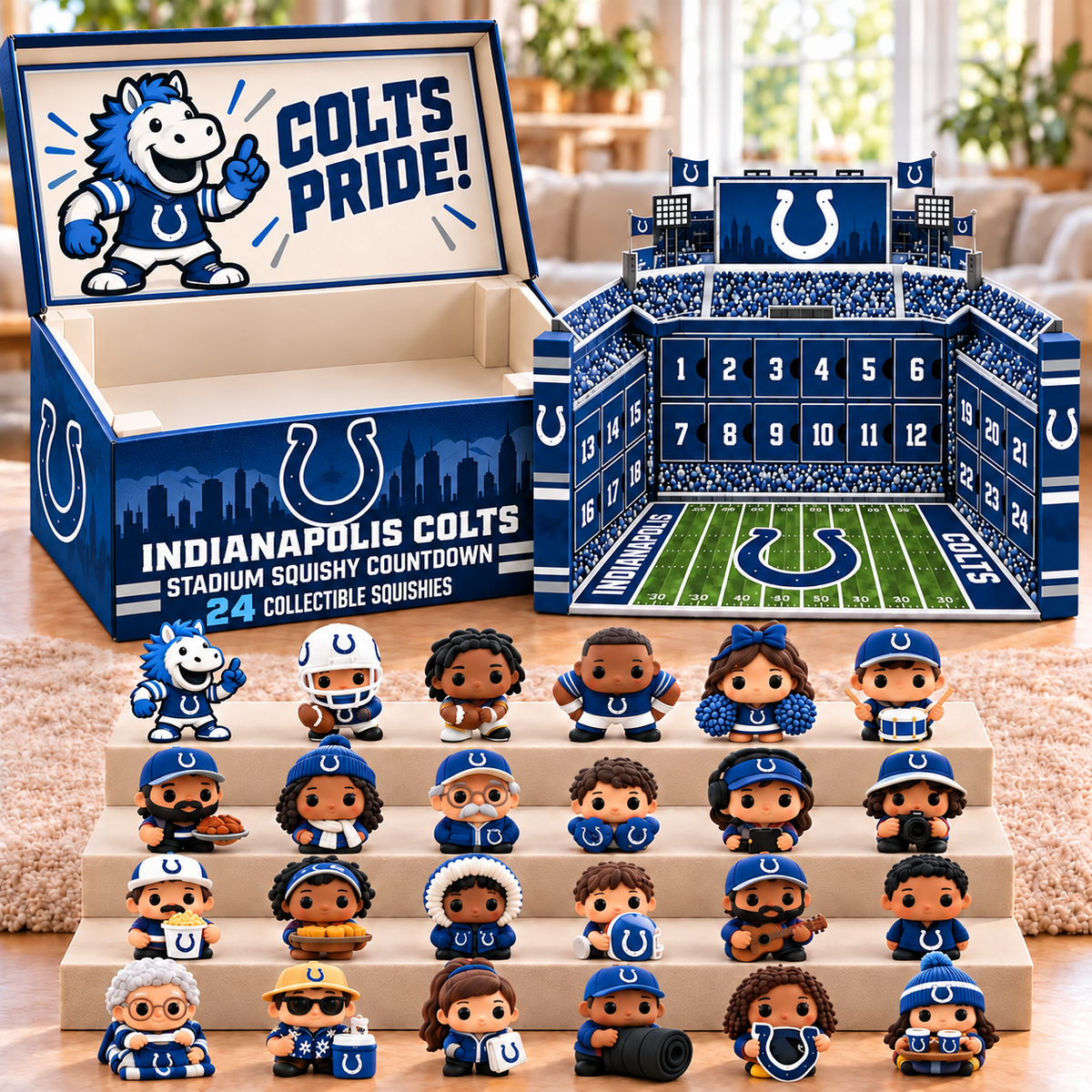 Premium NFL IC Stadium Squishy Advent Calendar V8