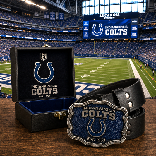 Premium NFL IC Vintage Heritage Leather Belt
