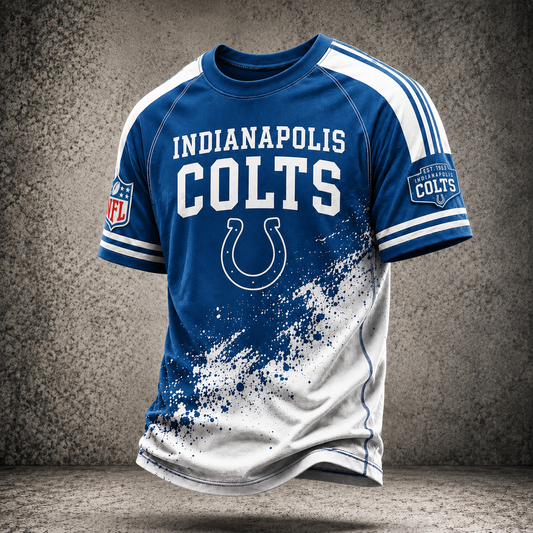 Premium NFL IC Vintage Paint Splatter Performance T-Shirt