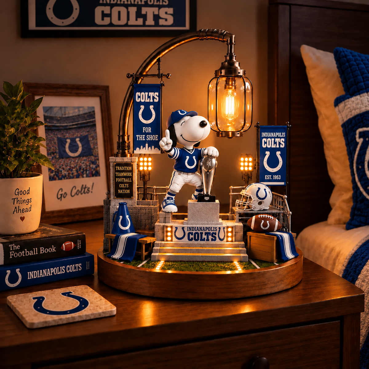 Premium NFL IC x SNP Themed Bedside Lamp