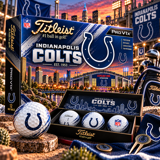Premium NFL IC x Titleist Pro V1 Herritage Golf Ball Set V4