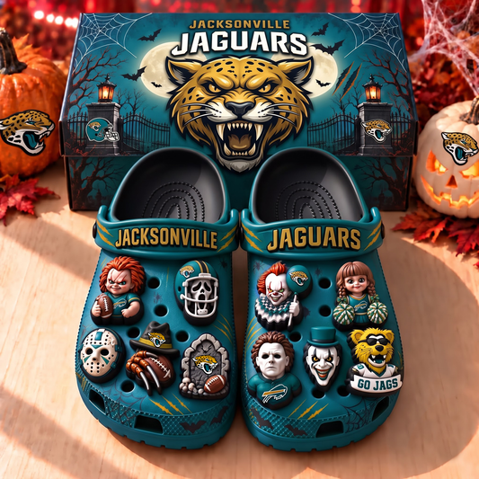 Premium NFL JAC Halloween Clogs