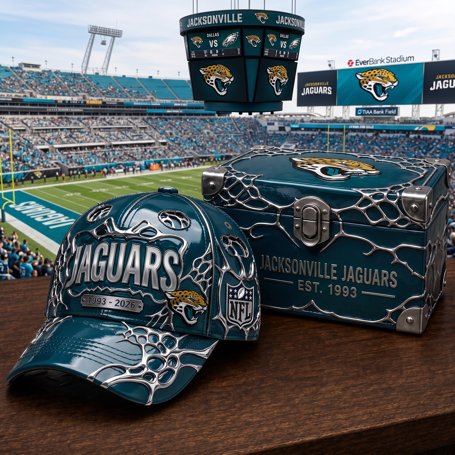 Premium NFL JAC Metallic Legacy Anniversary