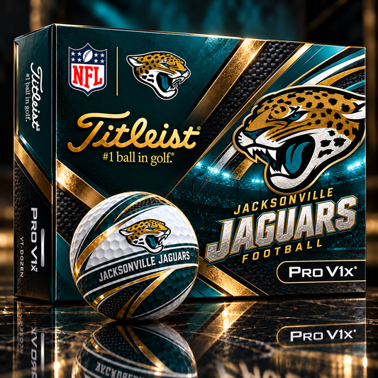 Premium NFL JAC x Titleist Pro V1 Team Spirit Golf Balls Set V2