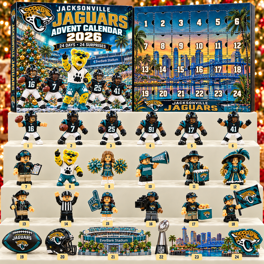 Premium NFL JJ 24-Piece Football Collectible Advent Calendar V2