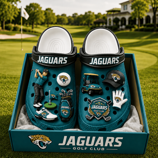 Premium NFL JJ Golf Club Charm Clogs