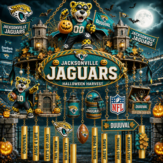 Premium NFL JJ Halloween Wind Chime