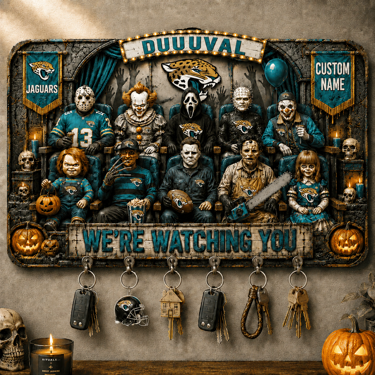 Premium NFL JJ Horror Icons Halloween