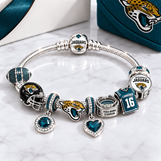 Premium NFL JJ Team Spirit Charm Bracelet V8