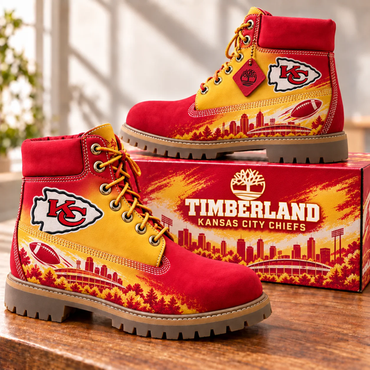 Premium NFL KC Skyline Collector Boots V2