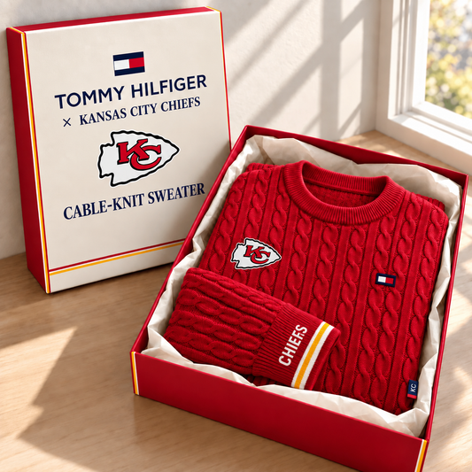 Premium NFL KCC Cable Knit Sweater