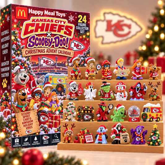 Premium NFL KCC Christmas Crossover Advent Calendar V9