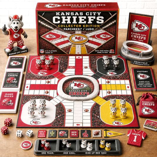 Premium NFL KCC Collector’s Edition Parcheesi Board Game