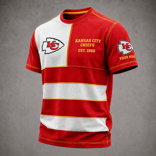 Premium NFL KCC Heritage Color-Block T-Shirt