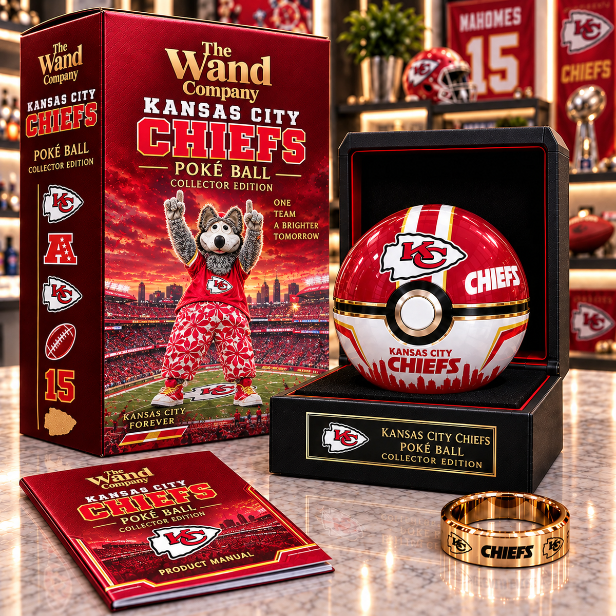 Premium NFL KCC Poke Ball