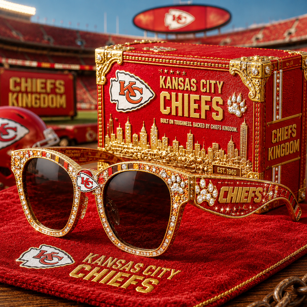 Premium NFL KCC Royal Heritage Crystal
