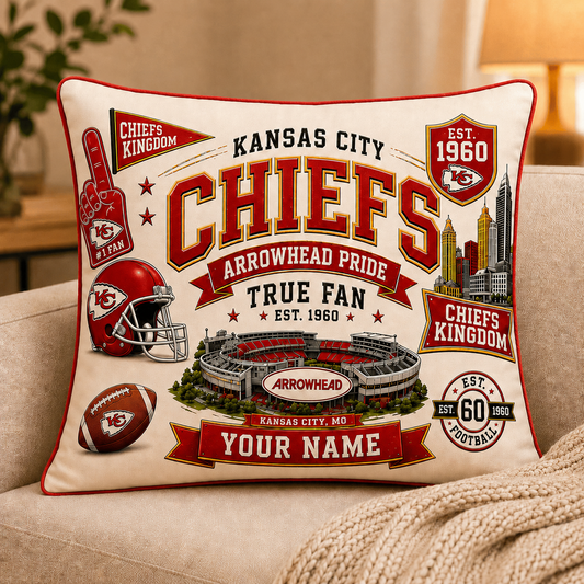 Premium NFL KCC Vintage Pillow