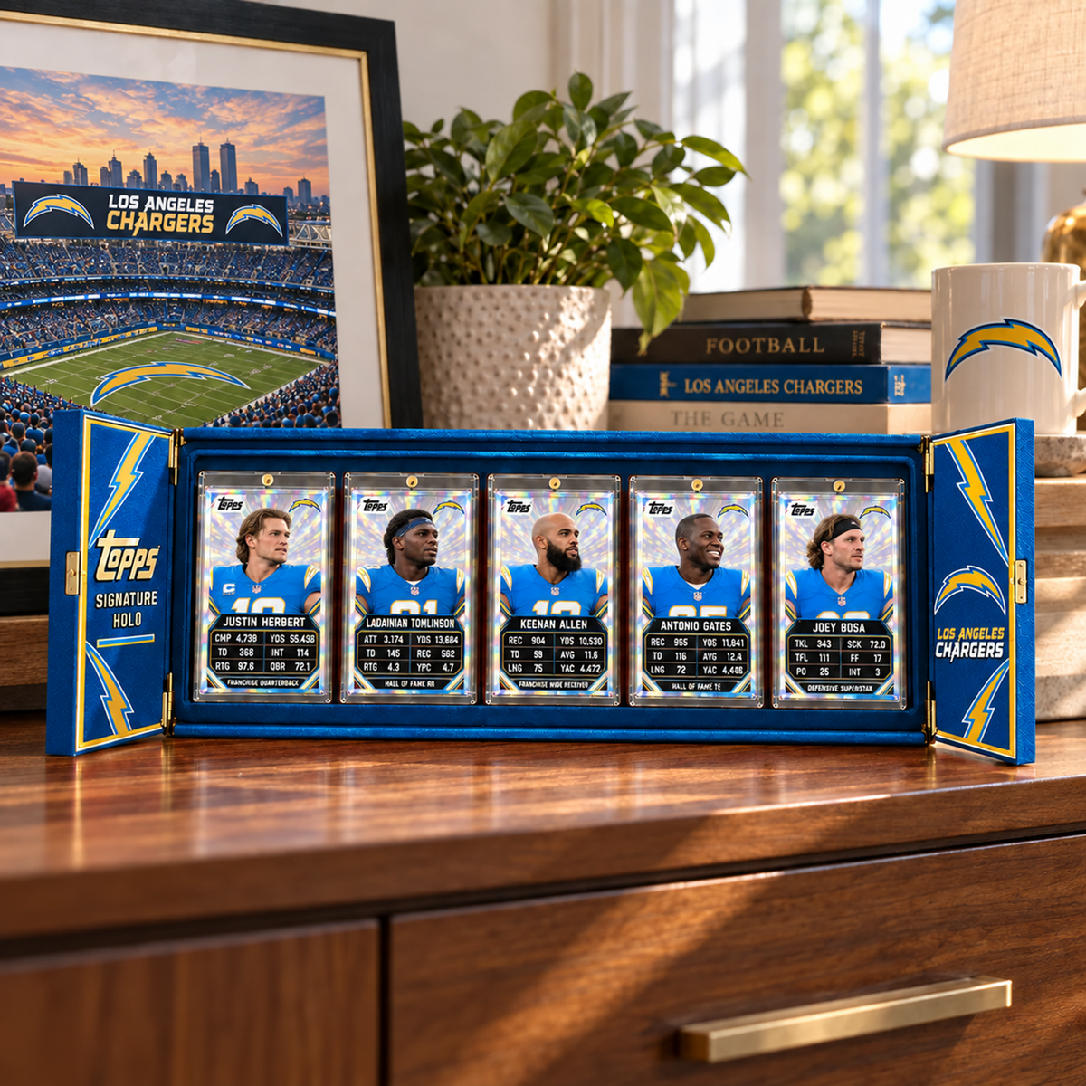 Premium NFL LAC Card Collector‘s Box Set
