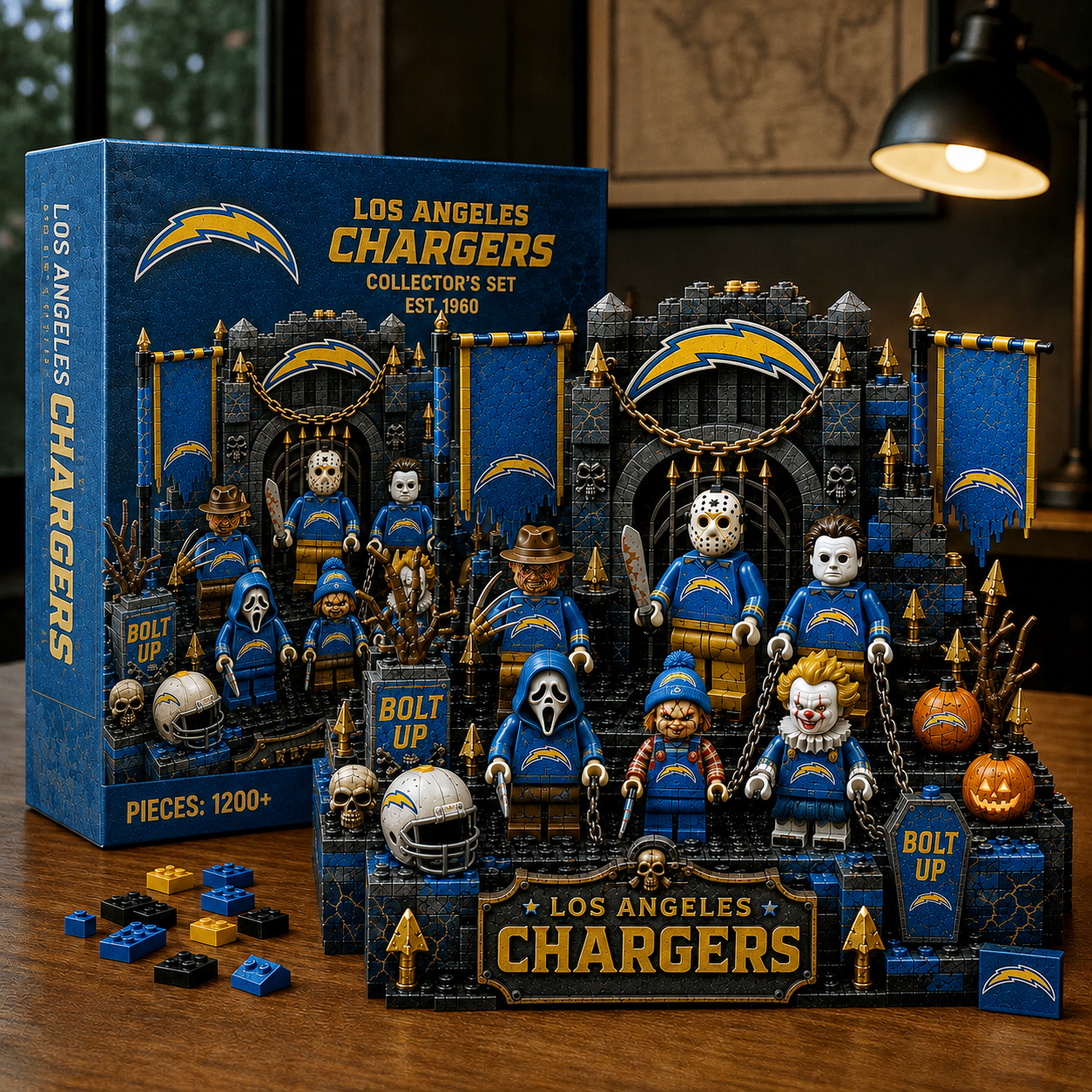 Premium NFL LAC Halloween Building Block Collector’s Set