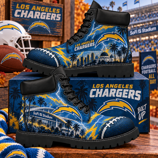 Premium NFL LAC Heritage Skyline Boots V4