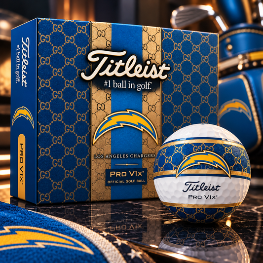 Premium NFL LAC x GC x Titleist Pro V1 Golf Ball Set V3