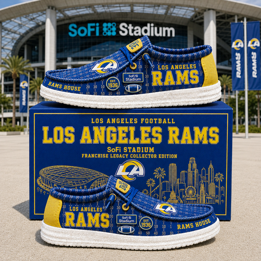 Premium NFL LAR Heritage Loafer Shoes