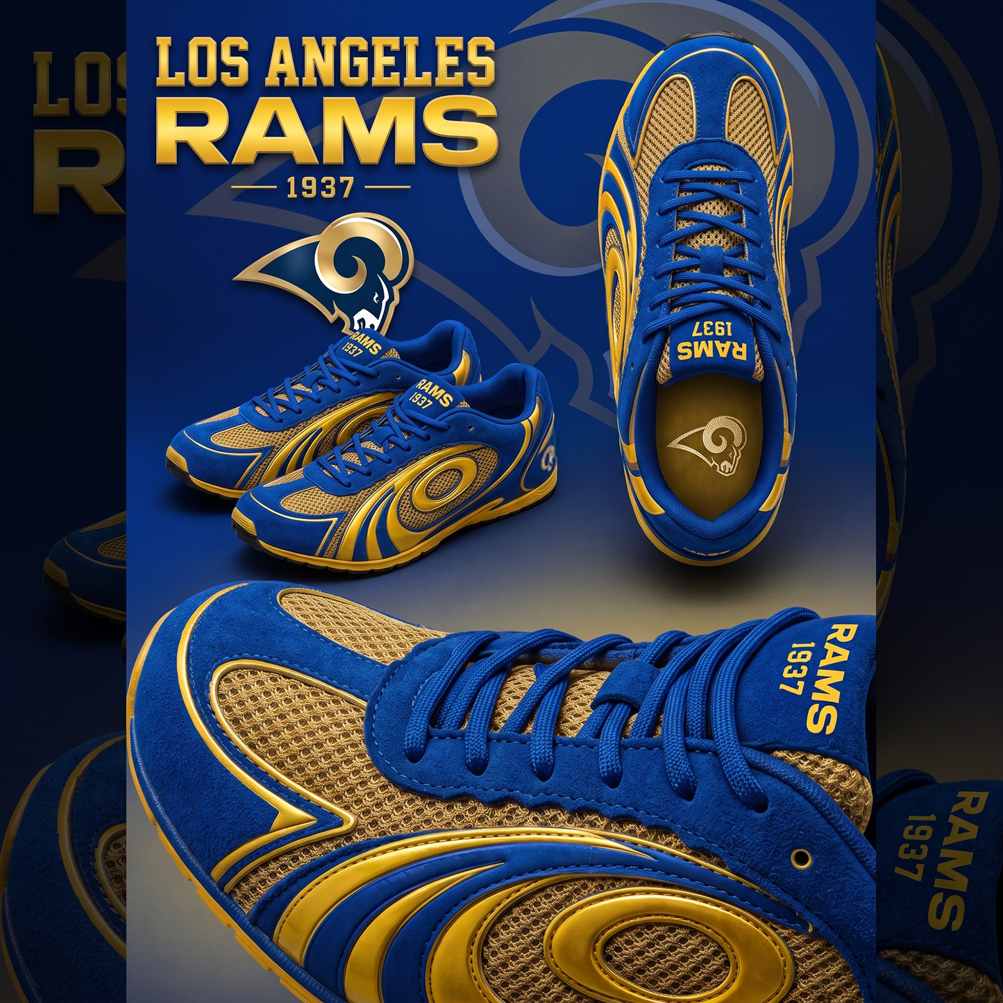 Premium NFL LAR Heritage Tiger Shoes