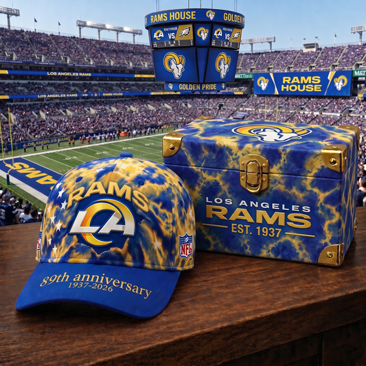 Premium NFL LAR Anniversary Pride Cap