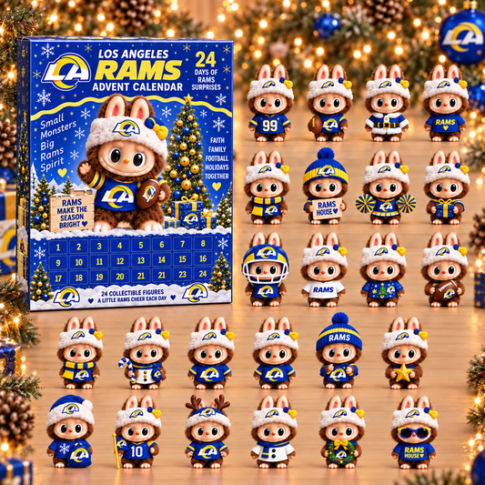 Premium NFL LAR x Labubu Christmas Avent Calendar V7