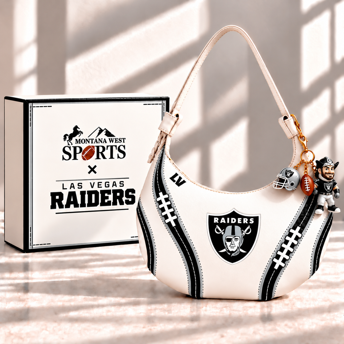 Premium NFL LV Hobo Bag