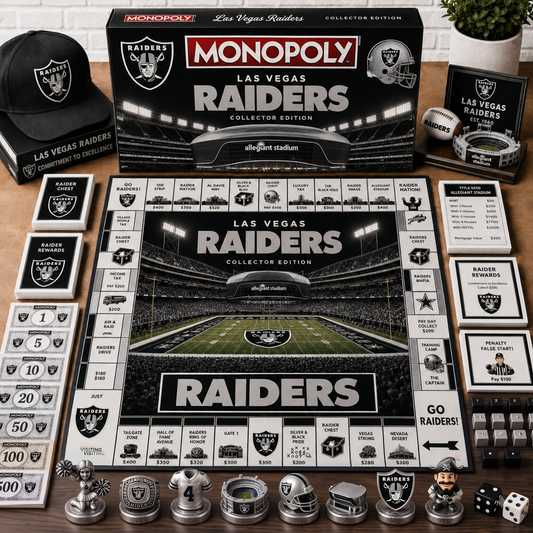 Premium NFL LV Monopoly Collector’s Edition Board Game