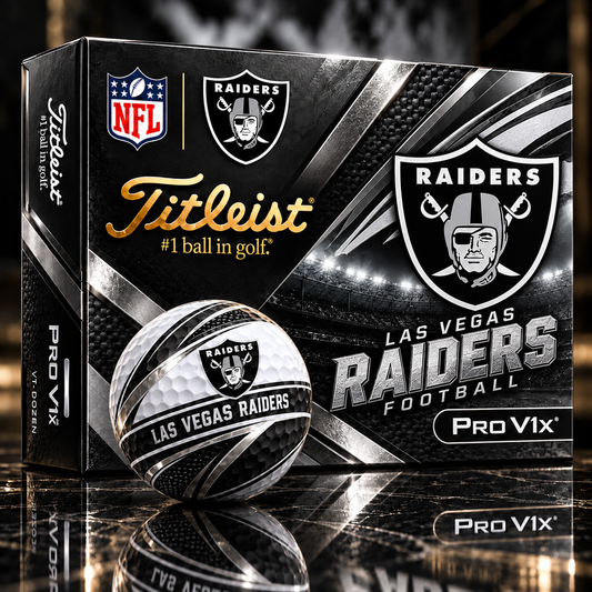 Premium NFL LV x Titleist Pro V1 Team Spirit Golf Balls Set V2