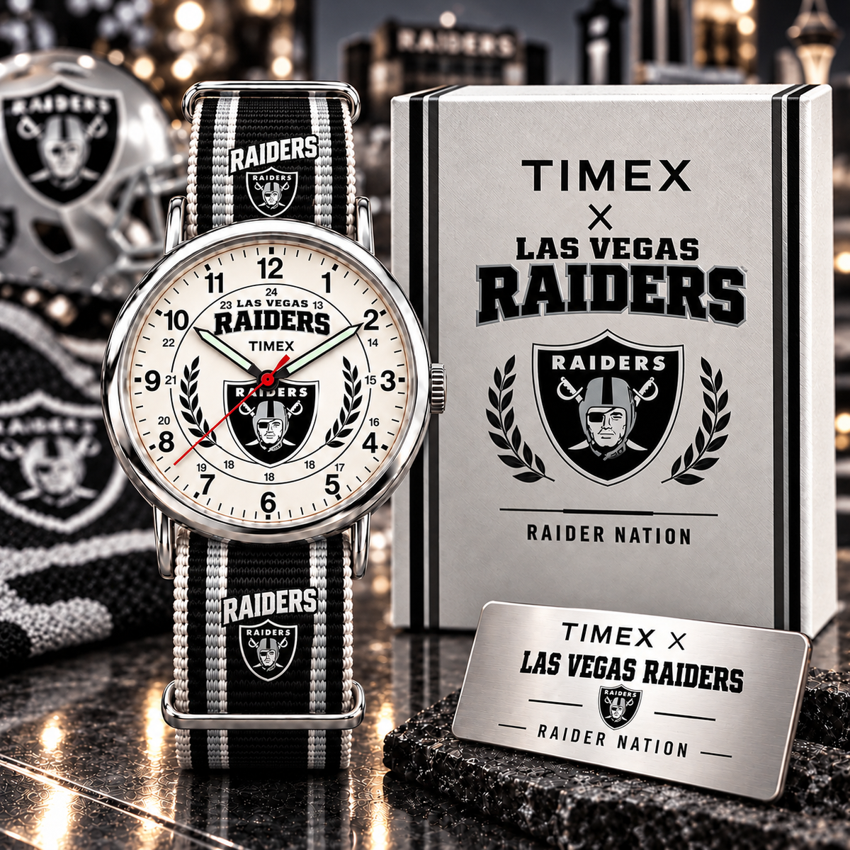 Premium NFL LVR Cream Dial Watch